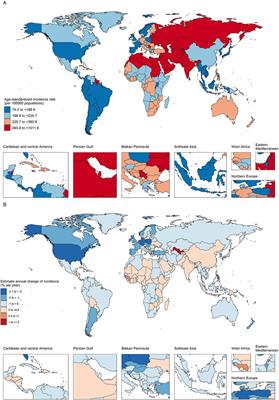 Global, regional, and national time trends in ischaemic heart disease incidence over three decades (1990–2019): an age-period-cohort analysis of the global burden of disease study 2019